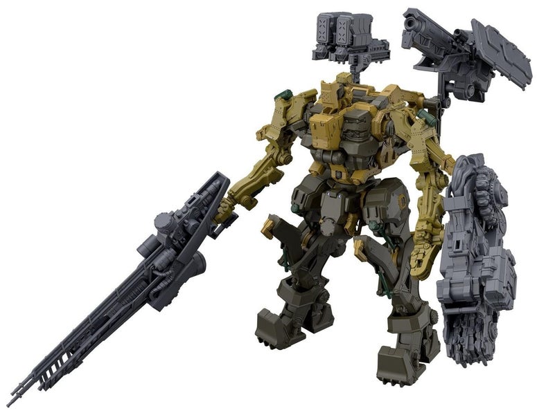 30MM Armored Core: RaD CC-3000 Wrecker Milk Tooth - Model Kit Carousel 1