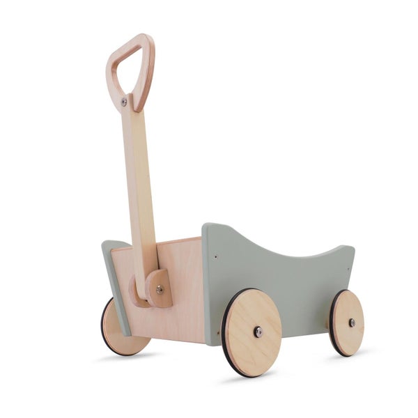 Kinderfeets: 2 in 1 Wooden Walker Wagon Carousel 1