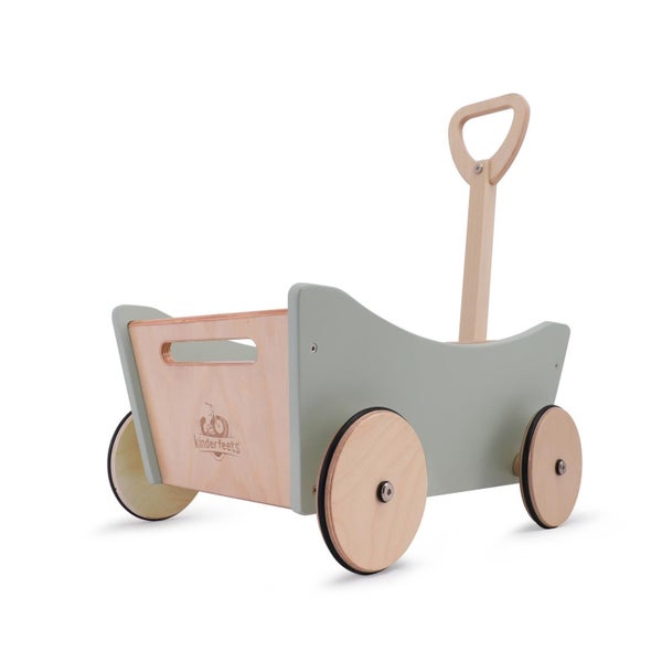 Kinderfeets: 2 in 1 Wooden Walker Wagon Carousel 2