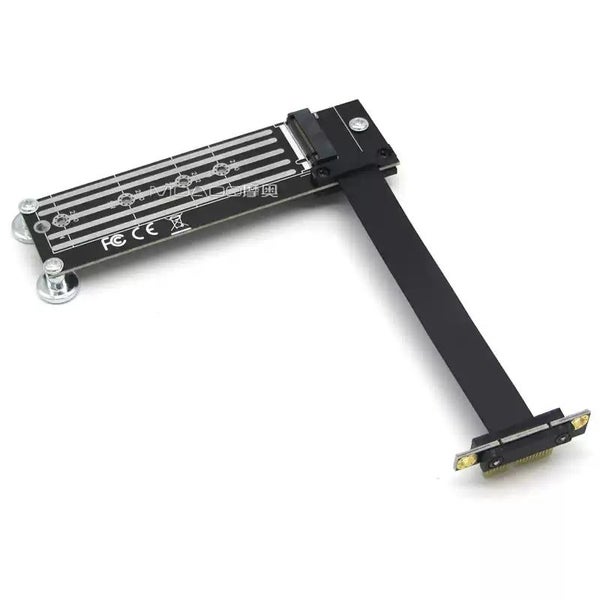 PCIe x1 to M.2 NVMe SSD Adapter Cable - PCIe 3.0 (20cm) Carousel 2