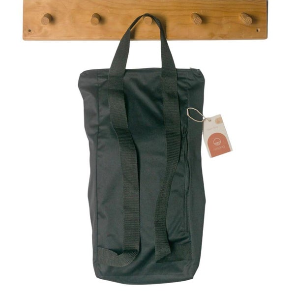 Nestling: Large Swim Wet Bag - Black Carousel 2