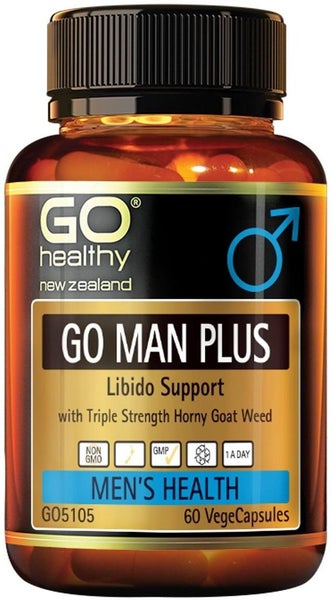 GO Healthy: GO Man Plus (60 VegeCaps) Carousel 1