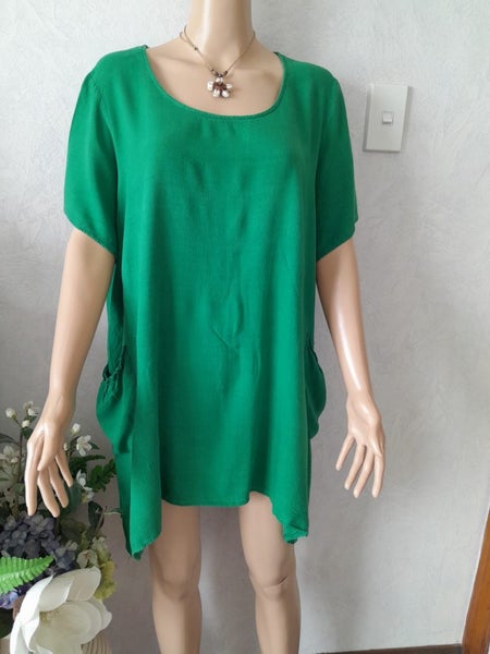** K&K** Gorgeous green dress/tunic- SIZE XL Carousel 1