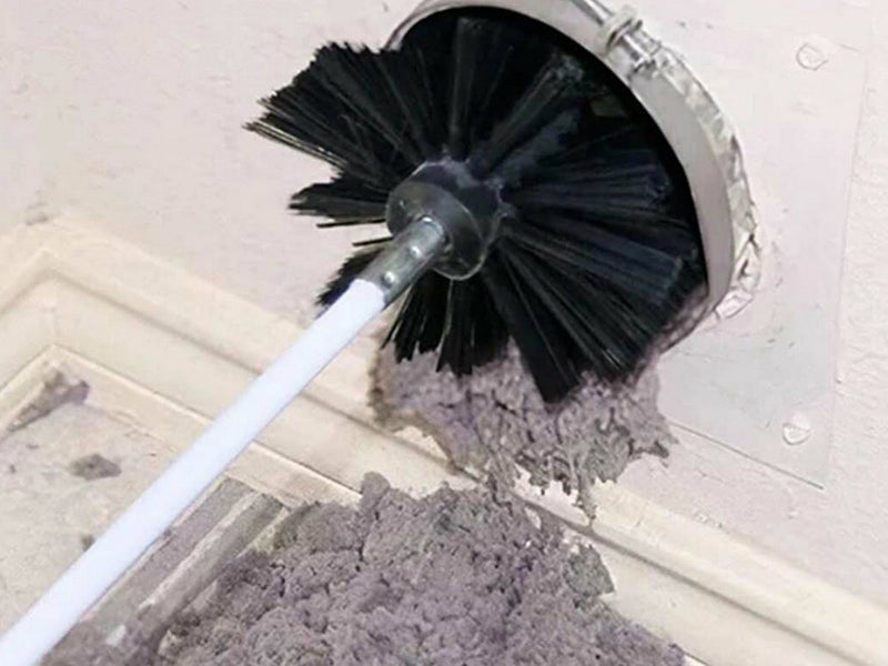 Chimney Cleaning Brush Kit for Fireplace and Flue with Extendable Rods-6 Rods Carousel 8