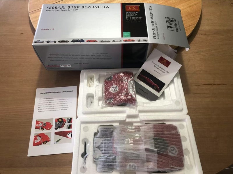 1/18 1969 Ferrari 312P Berlinetta Rennsport-Coupe Carousel 2