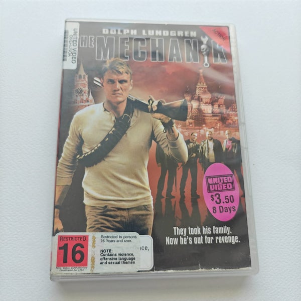 THE MECHANIK - DOLPH LUNDGREN - DVD Carousel 1