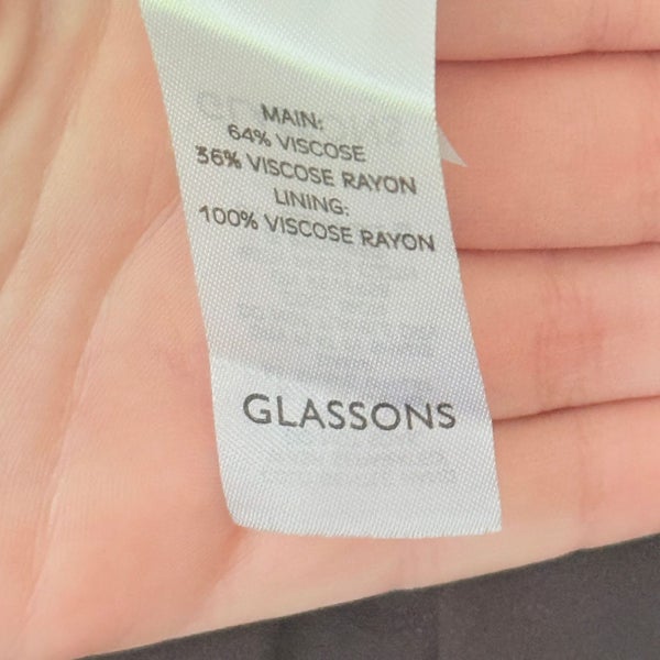 Glassons Size 8 Black Mini Slip Dress Carousel 6