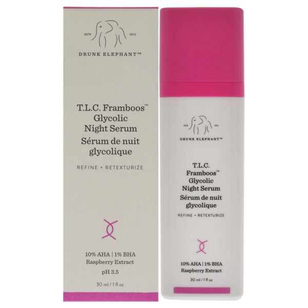 Drunk Elephant T.L.C. Framboos Glycolic Night Serum for Unisex 1 oz Serum Carousel 1
