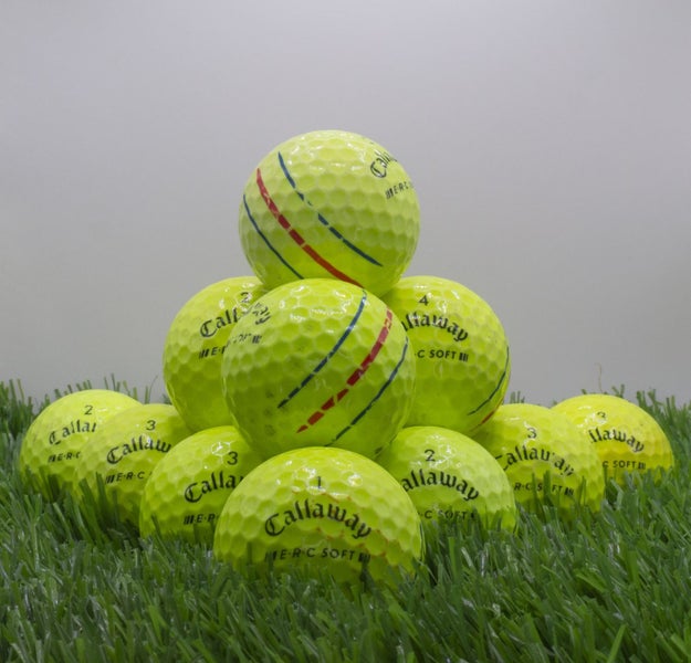 20 Callaway ERC SOFT Fluro Triple Track Current Model B Grades Carousel 1