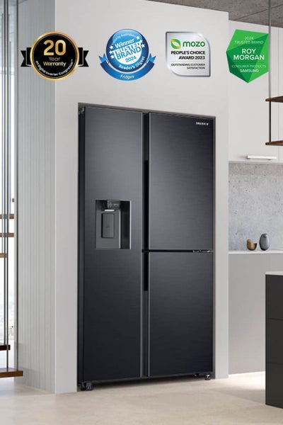 SAMSUNG 621L Side-by-Side Refrigerator with Unique 3-door FlexZone™64570578749954112