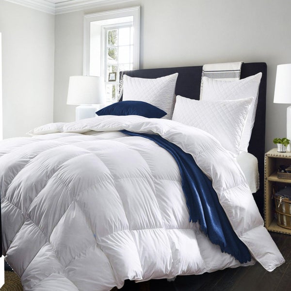 Royal Comfort Quilt 50% Duck Down Feather 233Tc Cotton Pure Soft Duvet King Whit Carousel 1