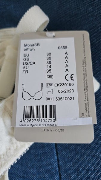 breast prosthesis, 2 sport bras, 1 lacey bra, ###BRAND NEW ### Carousel 2