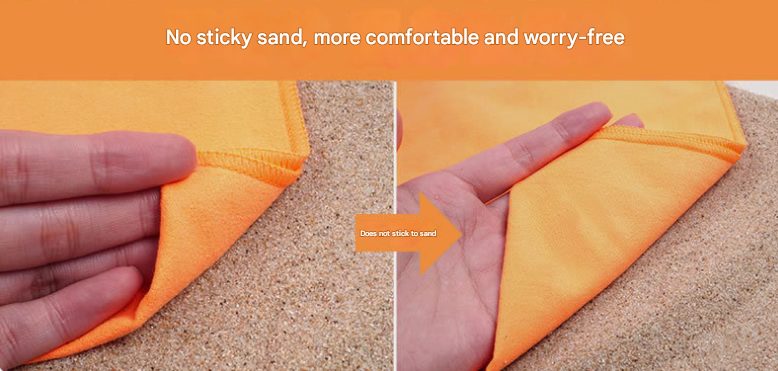 Elosung 2 Piece Purple Quick Dry Microfiber Sports Towel With Travel Case Compac Carousel 2