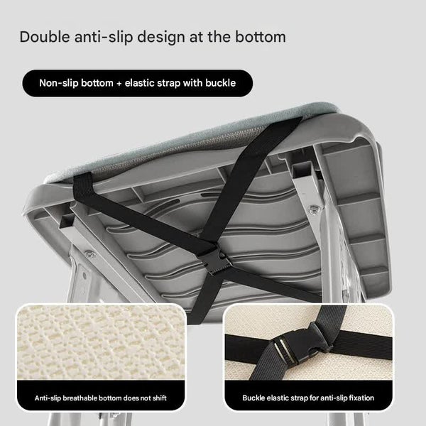 Elosung Memory Foam Student Seat Cushion Pressure Relief Non Slip With Adjustabl Carousel 2