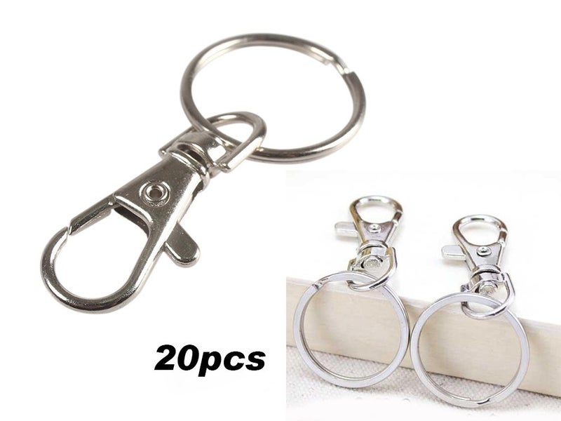 20 x Key Rings Carousel 6