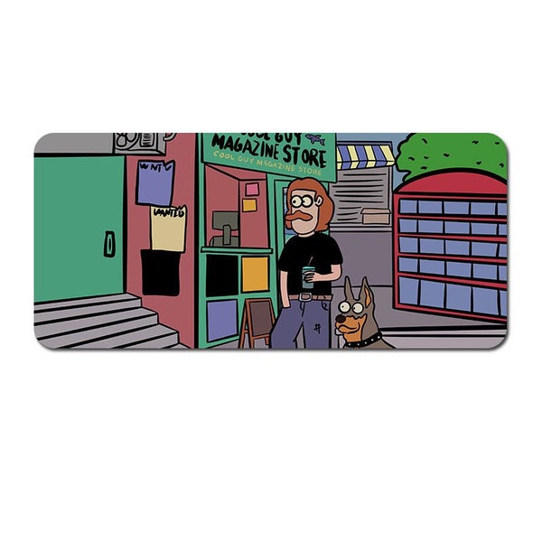 Elosung Oversized Cartoon Desk Pad 90X40x0.4Cm Mouse Mat Non Slip Base (Style 1) Carousel 1