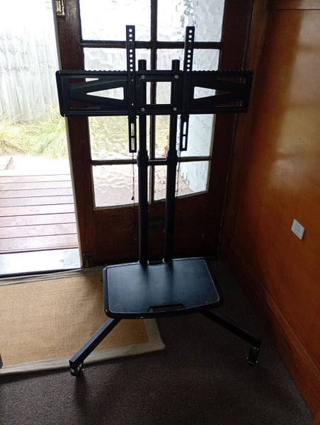 Loctek 32"-65" Mobile Trolley TV Cart - Max Load 40kg - Height 963mm-1424mm Carousel 5