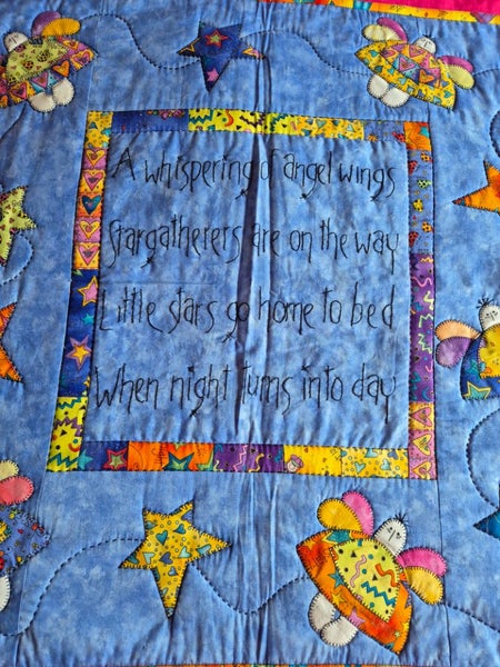 Patchwork Quilt - Angel Wings Carousel 2