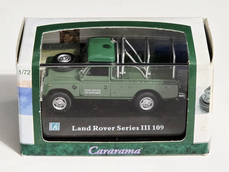 Hongwell Cararama Land Rover Series 3 109 Post Office Telephones - Scale 1:72 Carousel 1