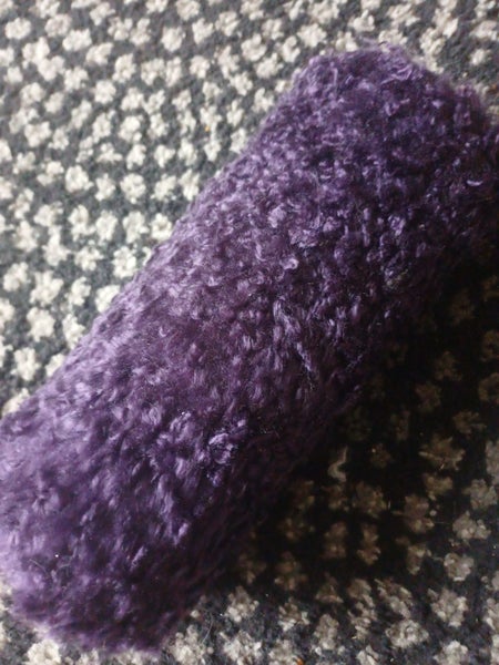 Faux fur - teddy bear/ soft toy making material Purple shaggy pile Carousel 1