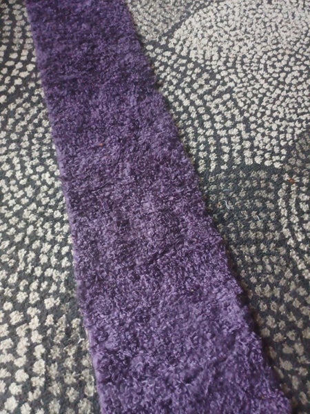 Faux fur - teddy bear/ soft toy making material Purple shaggy pile Carousel 2