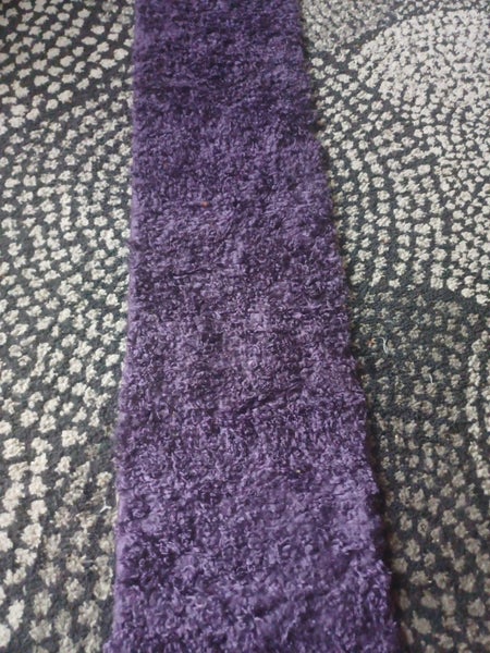 Faux fur - teddy bear/ soft toy making material Purple shaggy pile Carousel 3