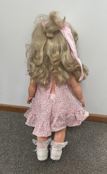 Vintage Doll Made in England Plastic Carousel 2