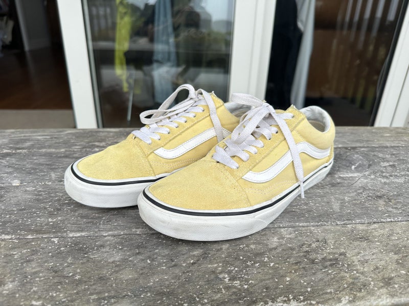 Vans yellow Old Skool sneakers - size EU 40.5 / US men 8 / US wmn 9.5 / UK 7 Carousel 1