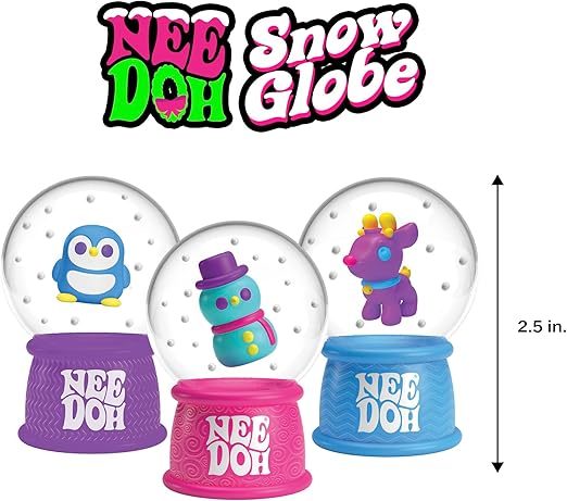 Nee Doh Squish N Flow Snow Carousel 2