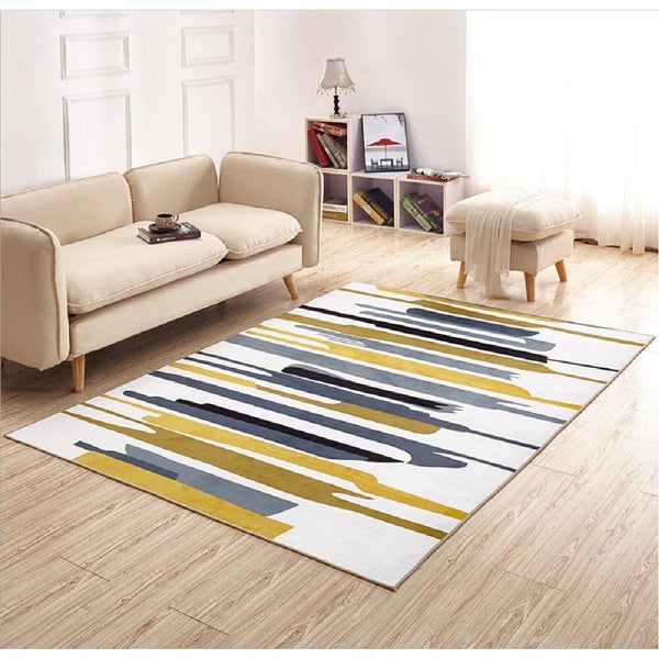NEW new Contemporary Area Rug living room Non-Slip Floor Mat *Clearance* Carousel 1