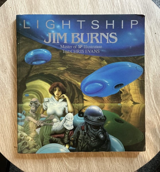 Lightship Jim Burns Science Fiction illustration64574151412610110