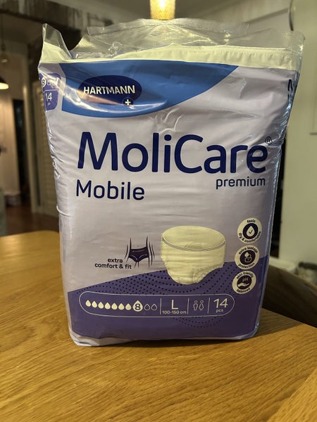 Molicare Premium Mobile Size Large Pull-ups x 4 packets Carousel 1