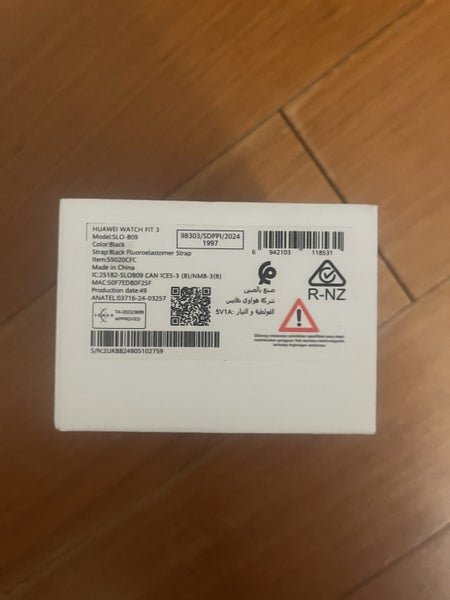 Huawei Watch Fit 3 (Black): BRAND NEW & UNOPENED BOX64574992253314112