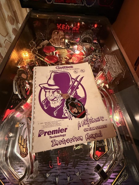 Freddy: A Nightmare On Elm Street pinball machine 1994 Gottlieb System 3 Carousel 6