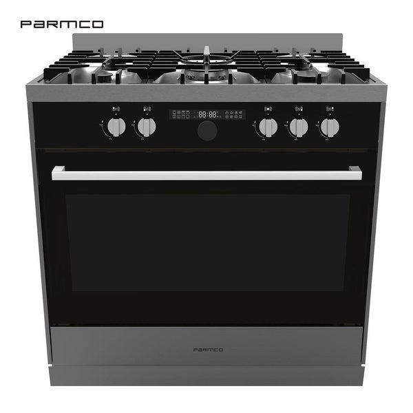 Parmco 900mm Gas, Glass, Freestanding Stove. Pre order only Carousel 1
