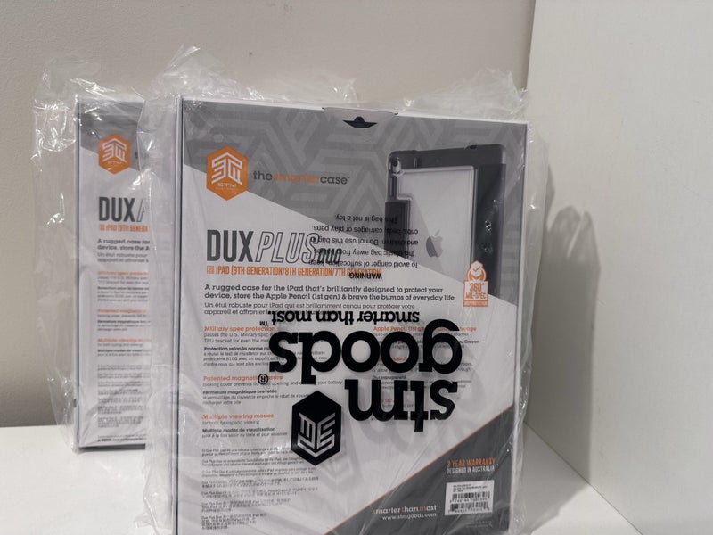 $1 Res Bulk Lot (x5) STM Dux Plus Duo Case for iPad 10.2" (9th/8th/7th Gen) New64576149839875113