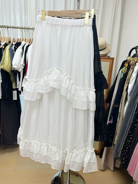 Ruffle Maxi Skirt 3586220 Carousel 6