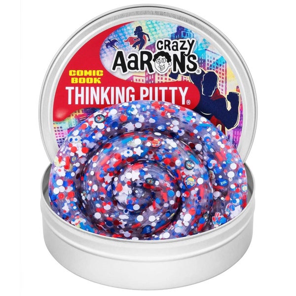 Crazy Aarons Comic Book Trendsetters Thinking Putty Carousel 1
