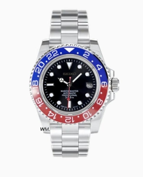 Seiko Custom - PEPSI Submariner MOD- $1 RESERVE64580067204482110