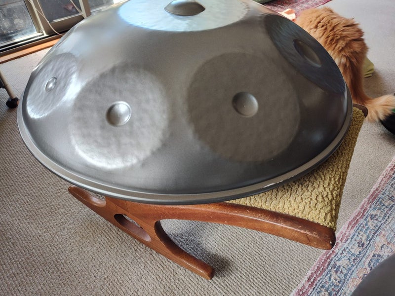 Novapans gen 1 D Kurd hand pan or hang drum Carousel 2