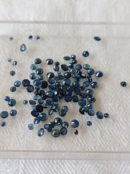 10ct. real natural Sapphire - round Carousel 2