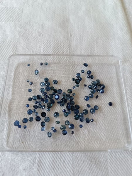 10ct. real natural Sapphire - round Carousel 6