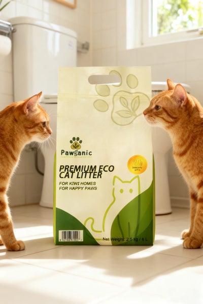 Pawganic Cat Litter – 6L Bag designed for New Zealand’s humid climate64617267593729111