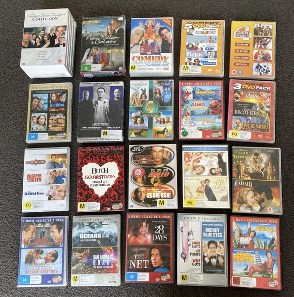 Bulk Multi Pack DVDs Carousel 1