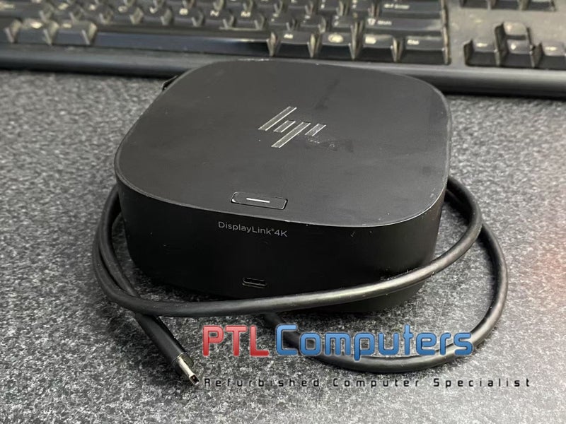*$1 Reserve* HP USB-C Universal Dock G2 HSN-IX02 DisplayLink 4K Docking Station Carousel 1