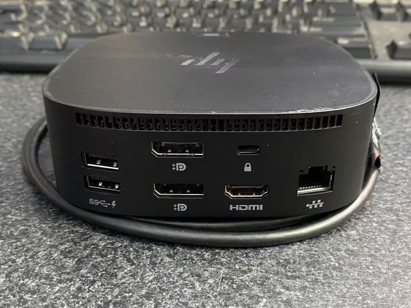 *$1 Reserve* HP USB-C Universal Dock G2 HSN-IX02 DisplayLink 4K Docking Station Carousel 2