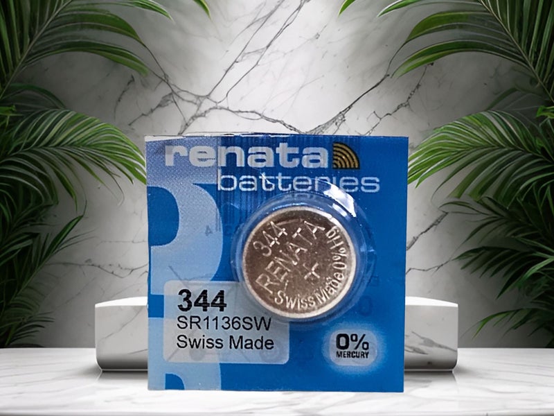 Renata SR1136SW (344) Silver Oxide Watch Battery - 1 Pack Carousel 2