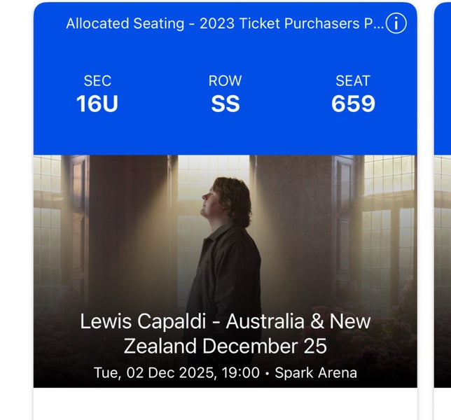Lewis Capaldi Tickets64582603753857110