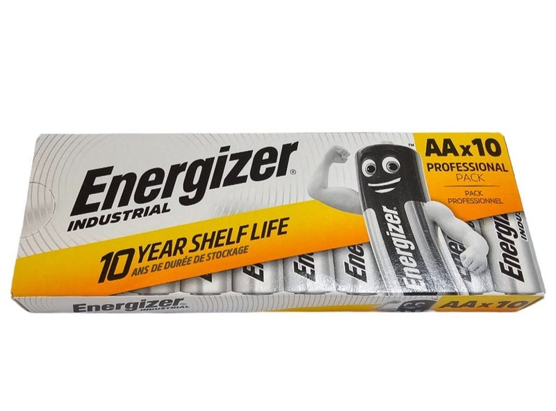 Energizer AA EN91 Industrial Alkaline Batteries - 120 Pack (AA10 x 12), bulk Carousel 2