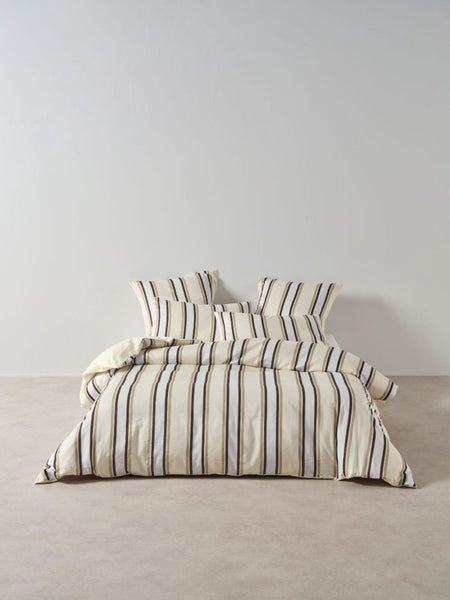 Linen House Cottesloe Quilt Cover Set (Sky) - King Carousel 1